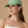 Adjustable Green Baseball Cap