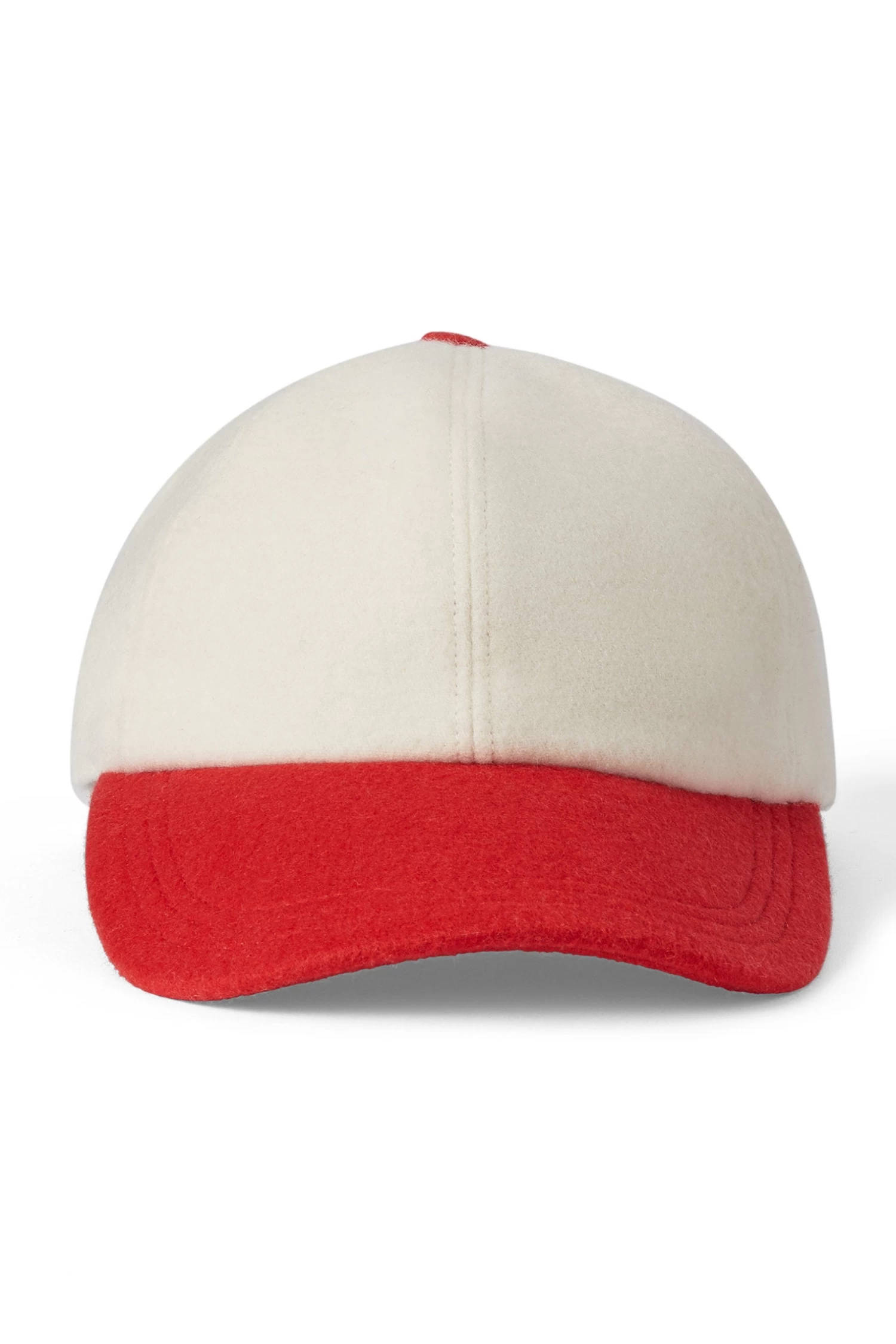 Adjustable Two-Tone Cashmere Baseball Cap 7 Adjustable Two-Tone Cashmere Baseball Cap - Image 7