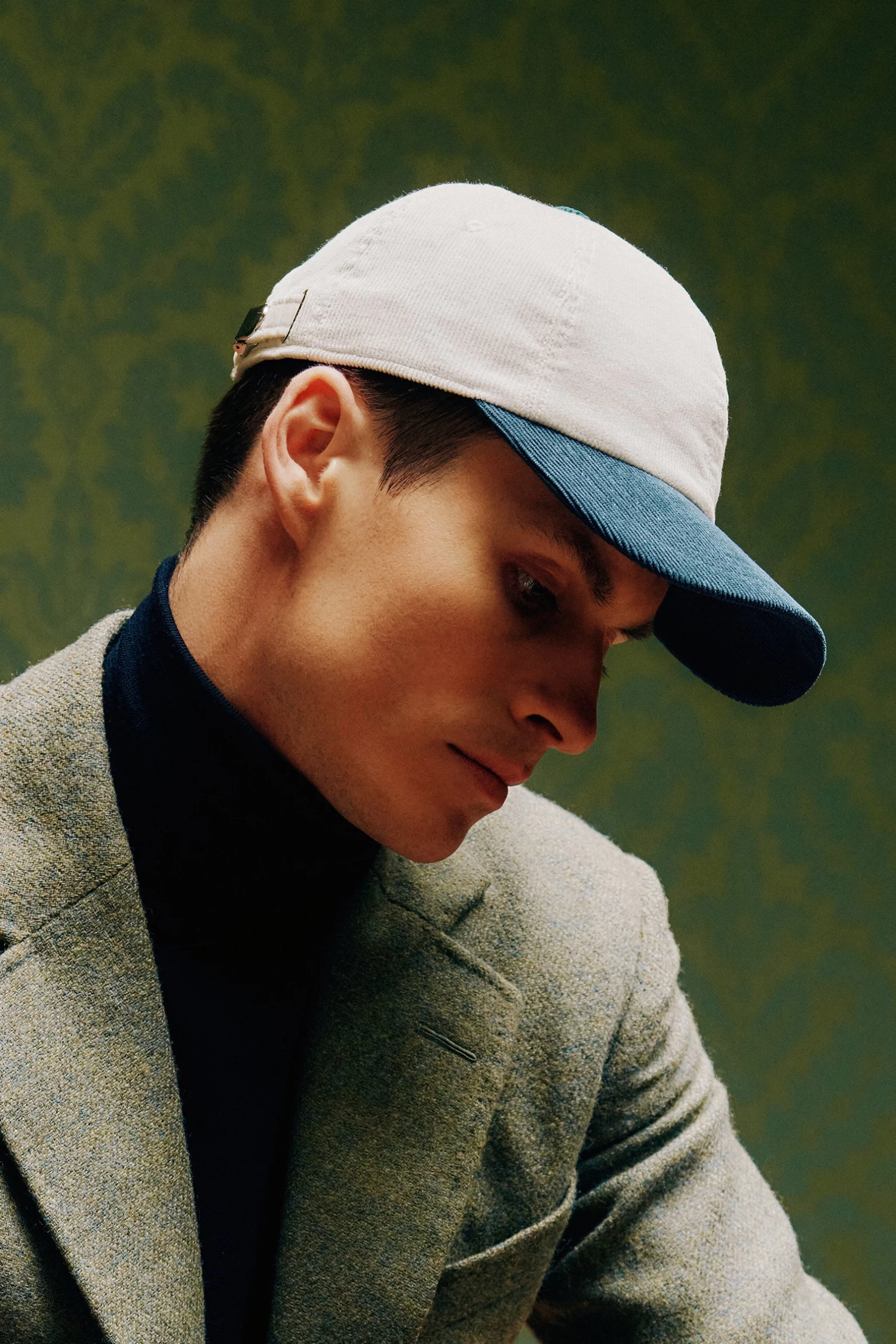 Adjustable Two-Tone Cord Baseball Cap 8 Adjustable Two-Tone Cord Baseball Cap - Image 8