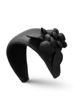 Agnes Headband -Hat Couture Shop AGNES HEADBAND BLACK