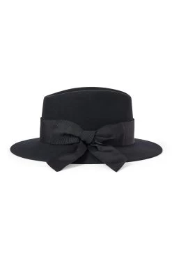 Ali Escorial Wool Trilby -Hat Couture Shop ALI ESCORIAL WOOL TRILBY 2