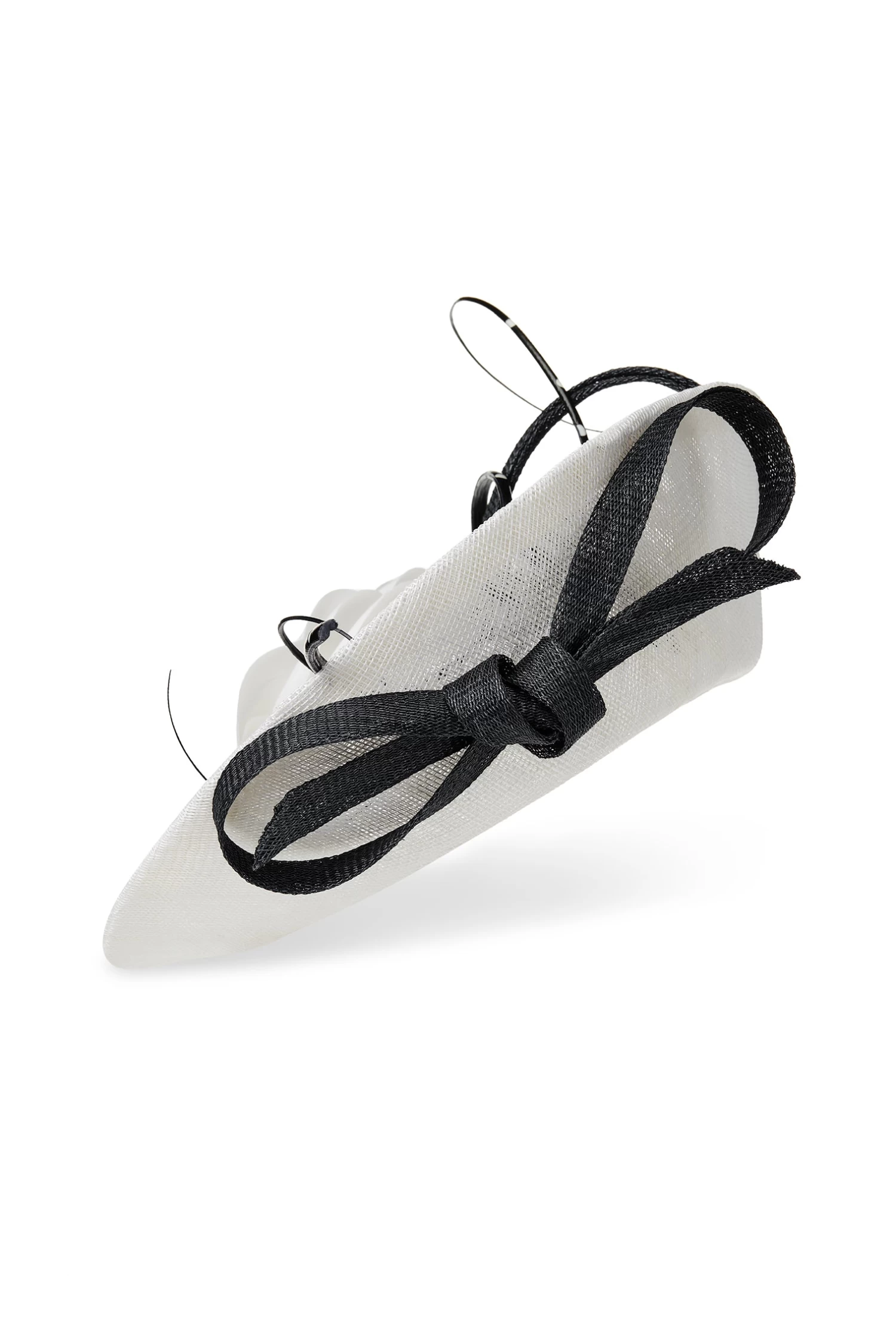 Assam White And Black Saucer Hat 6 Assam White And Black Saucer Hat - Image 6