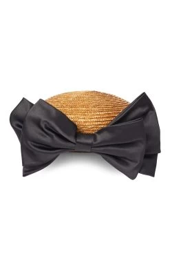 Baja Pillbox -Hat Couture Shop BAJA PILLBOX TOBACCO