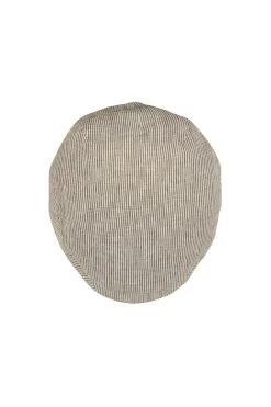 Cannes Linen Flat Cap 9 Cannes Linen Flat Cap -Hat Couture Shop CANNES LINEN FLAT CAP Product Shot 3