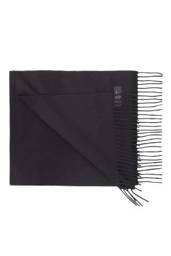 Cashmere Scarf -Hat Couture Shop CASHMERE SCARF BLACK
