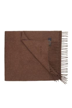 Cashmere Scarf -Hat Couture Shop CASHMERE SCARF NUTMEG