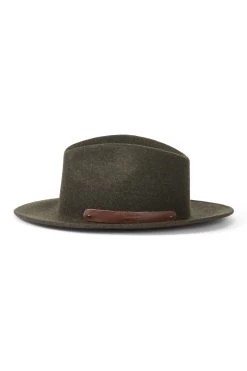 Cheltenham Rollable Trilby 9 Cheltenham Rollable Trilby -Hat Couture Shop CHELTENHAM ROLLABLE TRILBY GREEN 2
