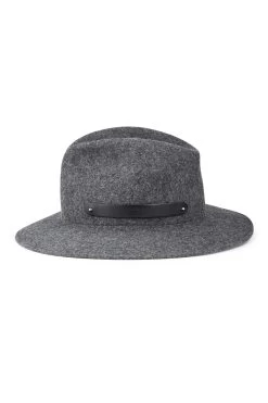 Cheltenham Rollable Trilby 12 Cheltenham Rollable Trilby -Hat Couture Shop CHELTENHAM ROLLABLE TRILBY GREY 2