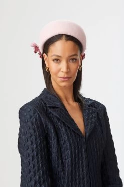 Cottesmore Pillbox -Hat Couture Shop COTTESMORE PILLBOX PINK EDITED 1