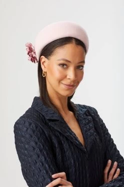 Cottesmore Pillbox -Hat Couture Shop CottesmorePillboxPink 28324