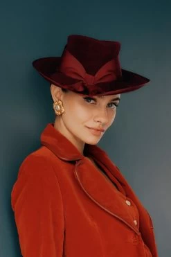 Eaton Trilby -Hat Couture Shop EATON TRILBY LIFESTYLE SHOT 1