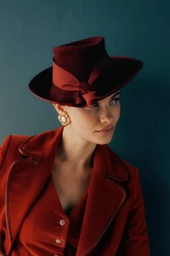 Eaton Trilby -Hat Couture Shop EATON TRILBY LIFESTYLE SHOT 2