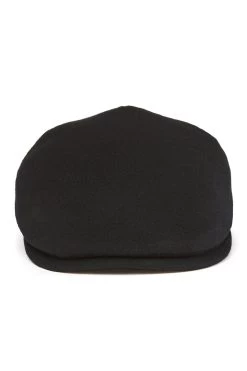 Escorial Wool Berkeley Flat Cap -Hat Couture Shop ESCORIAL WOOL BERKELEY FLAT CAP Product Shot EDITED 2