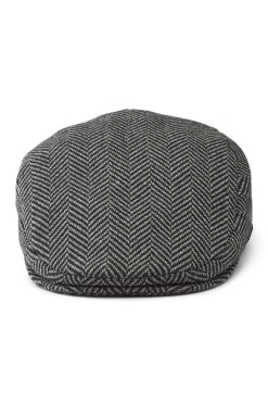Escorial Wool Grosvenor Flat Cap -Hat Couture Shop ESCORIAL WOOL GROSVENOR FLAT CAP GREY Product Shot 2 8498449c 6b2b 4224 905f 3f2e69763566