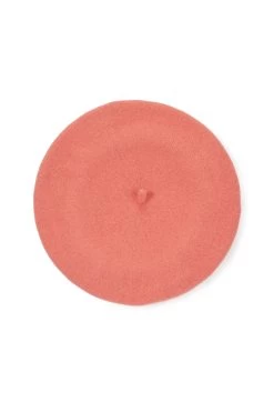 French Beret -Hat Couture Shop FRENCH BERET PINK