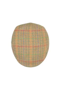 Gill Cashmere Flat Cap -Hat Couture Shop GILL CASHMERE FLAT CAP PATTERN 1 Product Shot 3