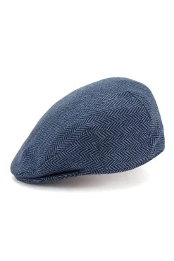 Gill Cashmere Flat Cap -Hat Couture Shop GILL CASHMERE FLAT CAP PATTERN 2 Product Shot 2