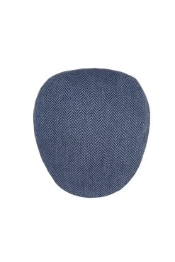 Gill Cashmere Flat Cap -Hat Couture Shop GILL CASHMERE FLAT CAP PATTERN 2 Product Shot 3