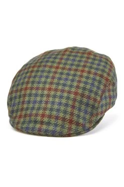 Gill Cashmere Flat Cap -Hat Couture Shop GILL CASHMERE FLAT CAP PATTERN 3 Product Shot 1