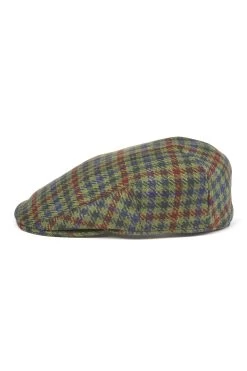 Gill Cashmere Flat Cap -Hat Couture Shop GILL CASHMERE FLAT CAP PATTERN 3 Product Shot 3