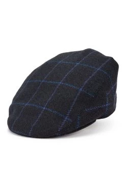Gill Cashmere Flat Cap -Hat Couture Shop GILL CASHMERE FLAT CAP PATTERN 5 Product Shot 1