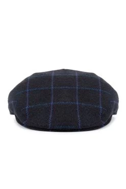 Gill Cashmere Flat Cap -Hat Couture Shop GILL CASHMERE FLAT CAP PATTERN 5 Product Shot 2