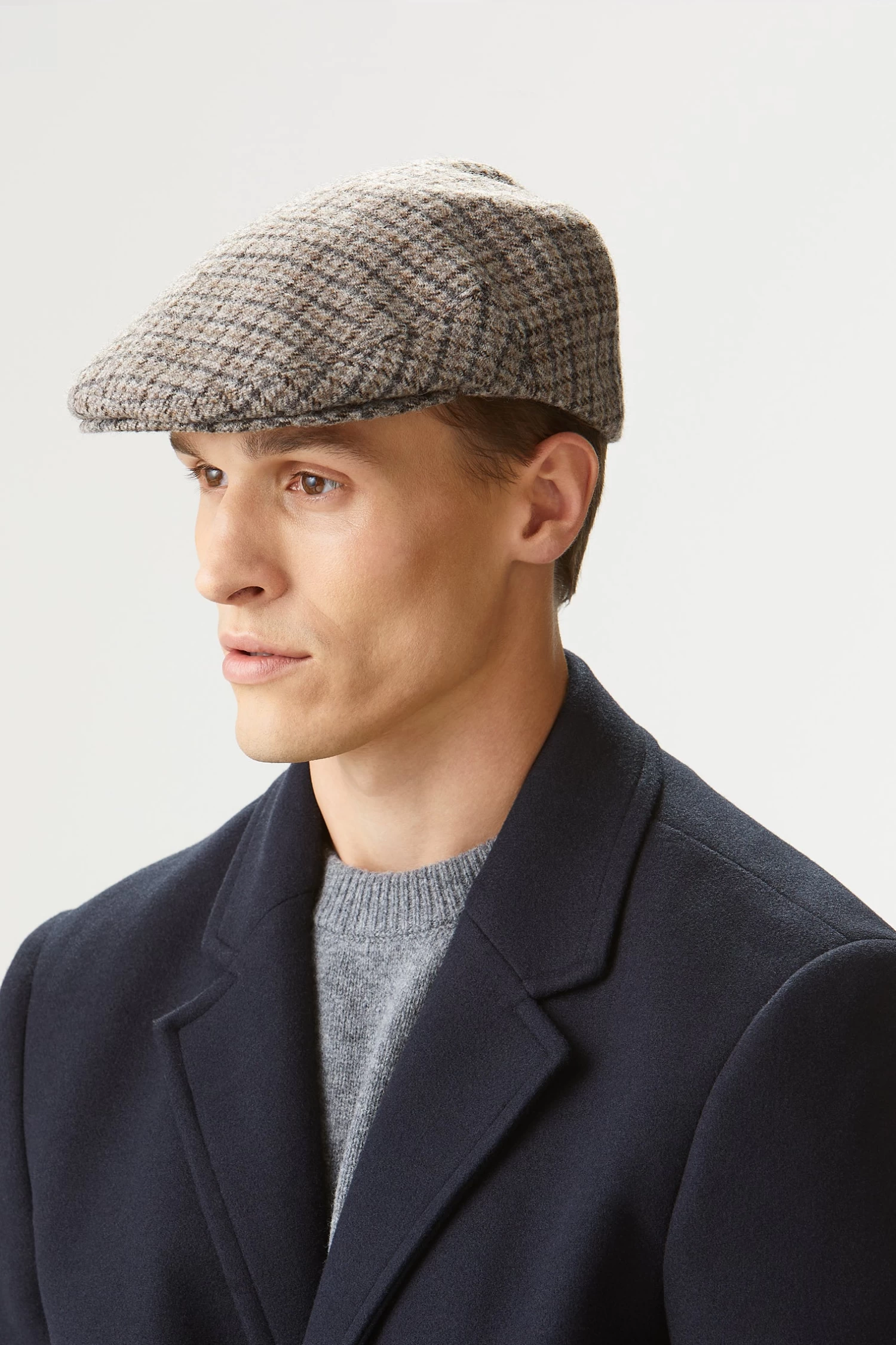 Gill Check Flat Cap 1 Gill Check Flat Cap