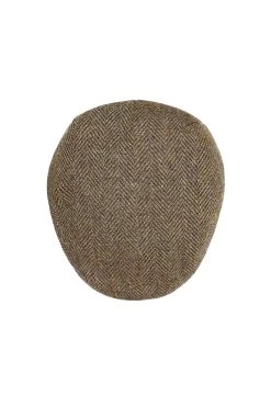 Gill Tweed Flat Cap -Hat Couture Shop GILL TWEED FLAT CAP PATTERN 5 Product Shot 3