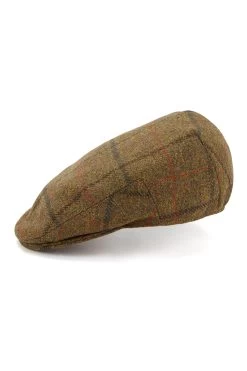 Gill Tweed Flat Cap -Hat Couture Shop GILL TWEED FLAT CAP PATTERN 6 Product Shot 2