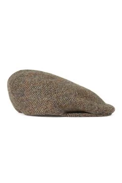 Gill Tweed Flat Cap -Hat Couture Shop GILL TWEED FLAT CAP PATTERN 8 Product Shot 2