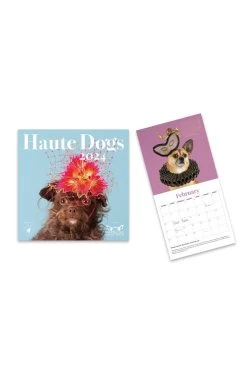 Haute Dogs Calendar 2024 6 Haute Dogs Calendar 2024 -Hat Couture Shop HAUTE DOGS CALENDAR 2024 2