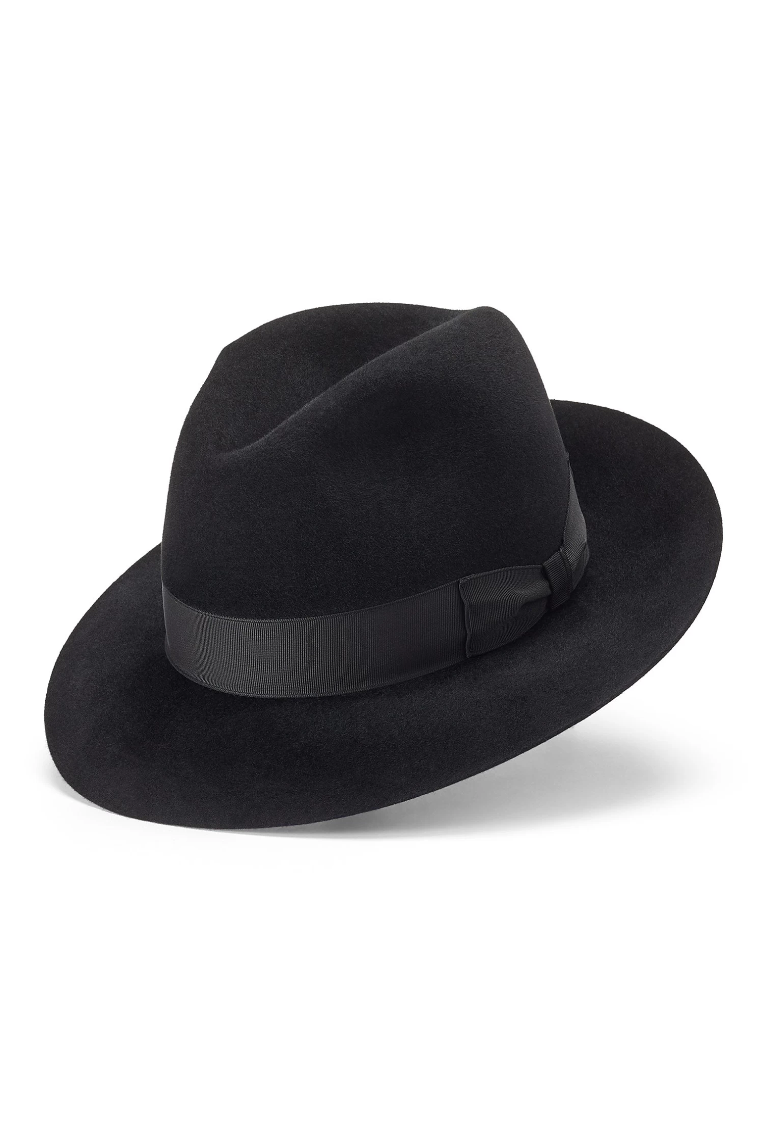 Haydock Black Fedora 3 Haydock Black Fedora - Image 3
