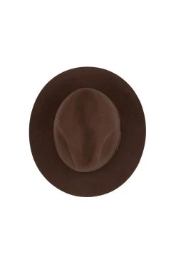 Haydock Fedora -Hat Couture Shop HAYDOCK TRILBY BROWN Product Shot 3