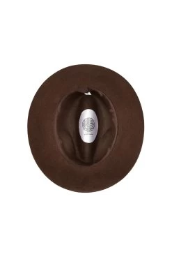 Haydock Fedora -Hat Couture Shop HAYDOCK TRILBY BROWN Product Shot 4
