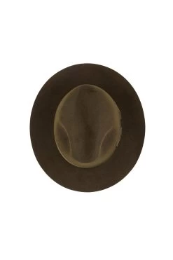 Haydock Fedora -Hat Couture Shop HAYDOCK TRILBY GREEN Product Shot 3