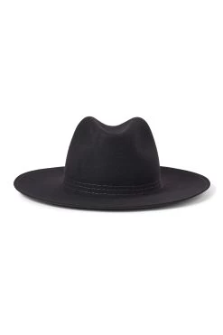Hepworth Black Fedora -Hat Couture Shop HEPWORTH BLACK FEDORA 3