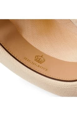 Highgrove Panama -Hat Couture Shop HIGHGROVE PANAMA DETAIL 1