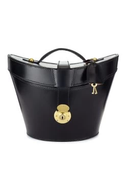 Leather Top Hat Bucket