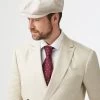 Linen Muirfield Bakerboy Cap