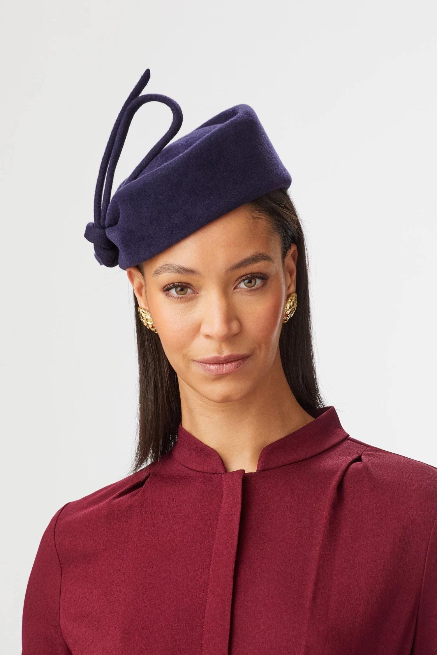 Mayfair Navy Pillbox Hat 1 Mayfair Navy Pillbox Hat