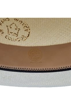 Men's Rollable Panama -Hat Couture Shop MEN S ROLLABLE PANAMA DETAIL 2