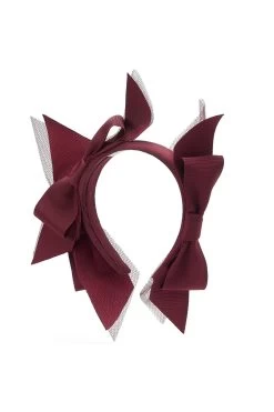 Montrose Headband -Hat Couture Shop MONTROSE HEADBAND BURGUNDY
