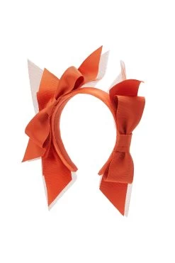 Montrose Headband -Hat Couture Shop MONTROSE HEADBAND ORANGE