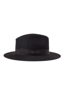 Noah Trilby 25 Noah Trilby -Hat Couture Shop NOAH TRILBY BLACK 2