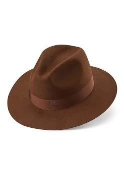 Noah Trilby 26 Noah Trilby -Hat Couture Shop NOAH TRILBY BROWN 1