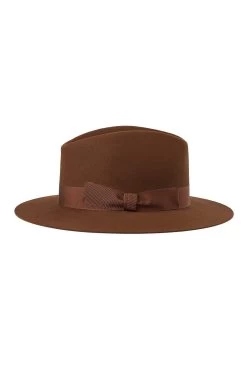 Noah Trilby 28 Noah Trilby -Hat Couture Shop NOAH TRILBY BROWN 2