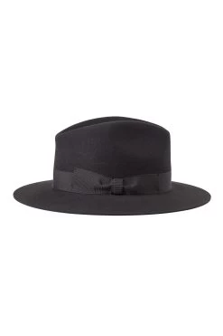 Noah Trilby 31 Noah Trilby -Hat Couture Shop NOAH TRILBY DARK GREY 2