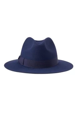 Noah Trilby 21 Noah Trilby -Hat Couture Shop NOAH TRILBY NAVY 3