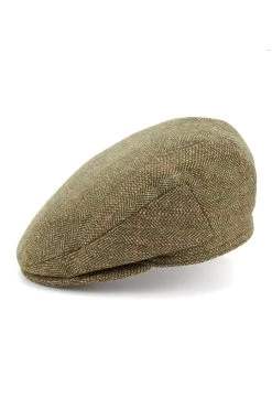 Oslo Tweed Flat Cap 15 Oslo Tweed Flat Cap -Hat Couture Shop OSLO TWEED FLAT CAP PATTERN 1 Product Shot 2