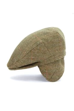 Oslo Tweed Flat Cap 16 Oslo Tweed Flat Cap -Hat Couture Shop OSLO TWEED FLAT CAP PATTERN 1 Product Shot 3